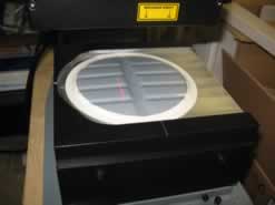 Laser Measuring Panini Bread Plate